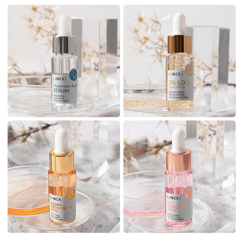 LAIKOU 24K Gold & Vitamin C Serum – Deep Moisture & Glow (17ml)