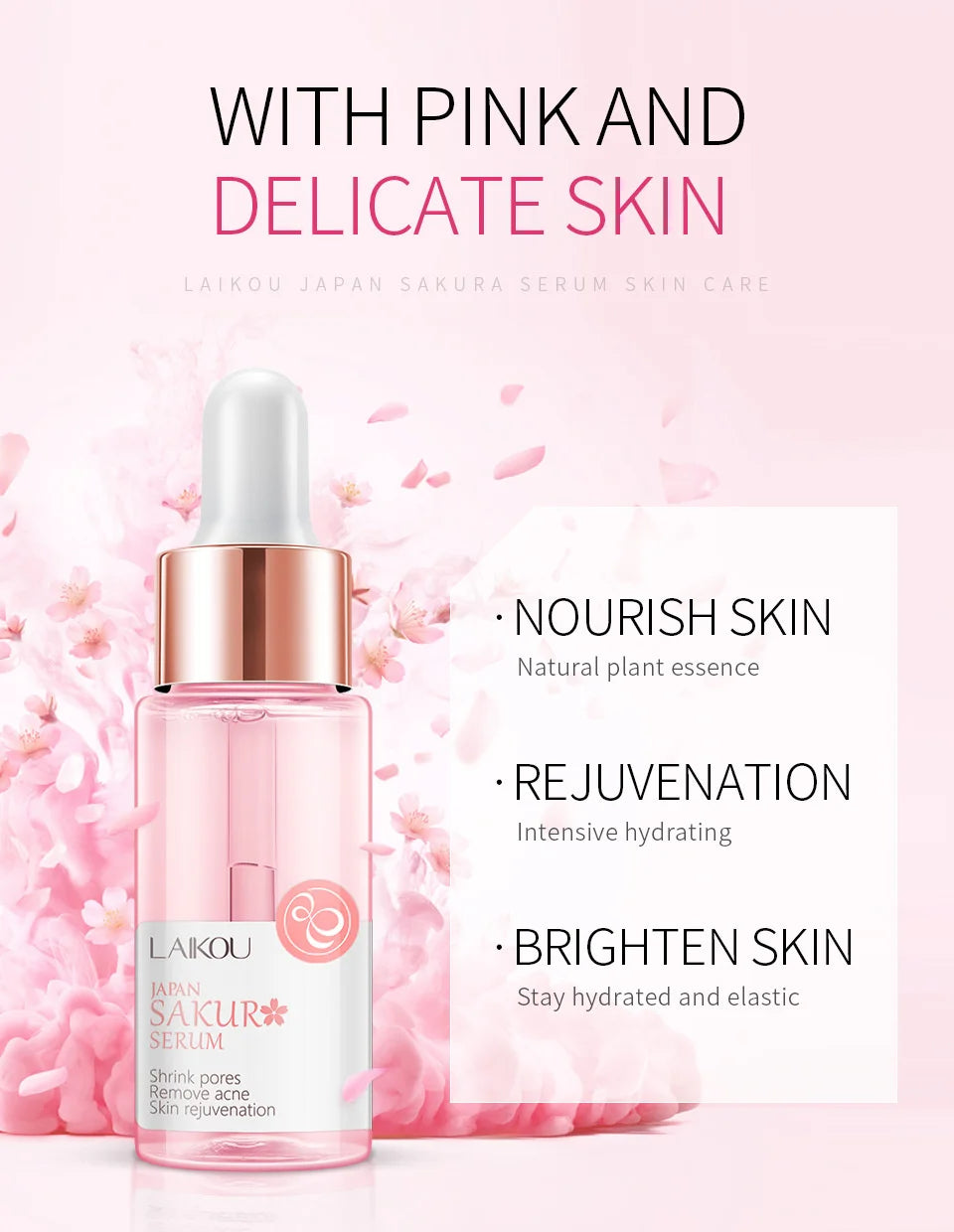 LAIKOU 24K Gold & Vitamin C Serum – Deep Moisture & Glow (17ml)