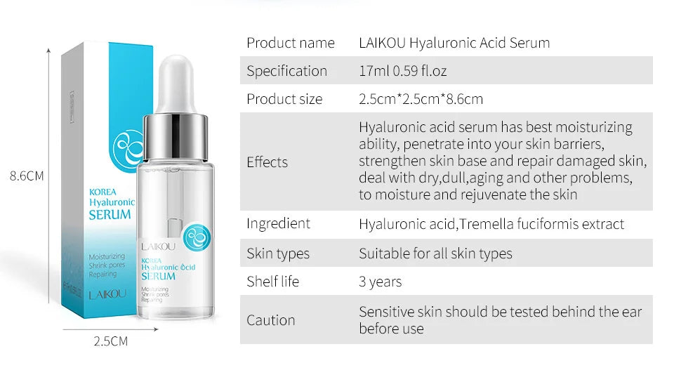LAIKOU 24K Gold & Vitamin C Serum – Deep Moisture & Glow (17ml)